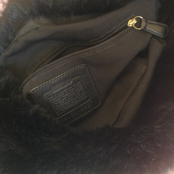 Coach Rabbit Fur Purse - Picture 7 of 8
